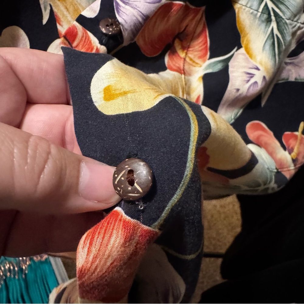 Floral Hawaiian Shirt Pineapple Juice - Picture 4 of 7